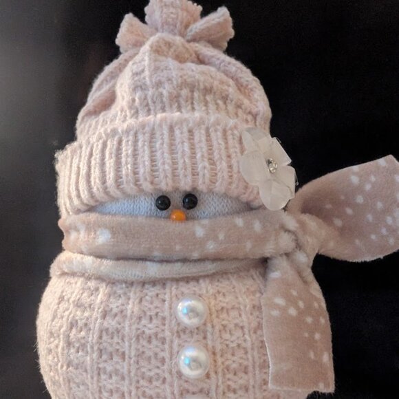 Adorable Handcrafted Sock Snowman For Any Occasion! - Picture 1 of 4